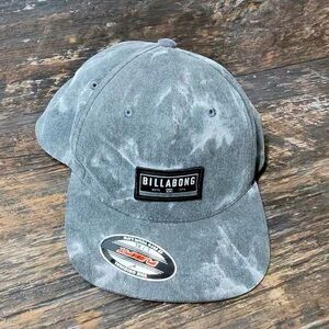 Billabong Gray Tie-Dye Hat